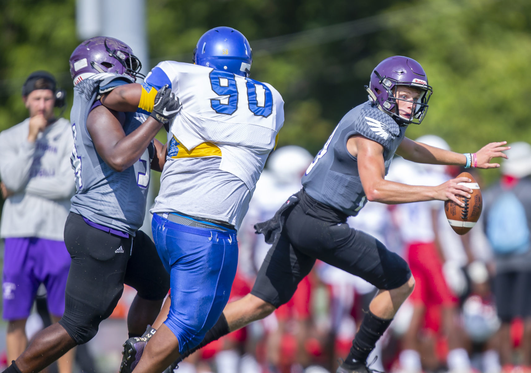 Northern, Dudley meet at Dudley football jamboree